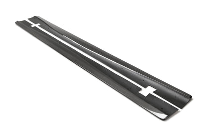 AC Carbon Fiber Rocker Panel Splitters 2020 - 2023 Charger Widebody - Speedlogix