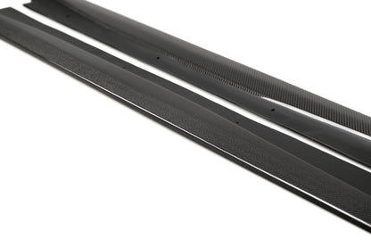 AC Carbon Fiber Rocker Panel Splitters 2020 - 2023 Charger Widebody - Speedlogix