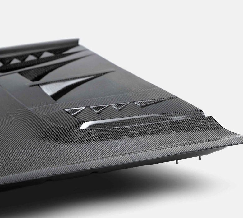 AC Carbon Fiber RT Style Hood 2021 - 2024 Bronco - Speedlogix