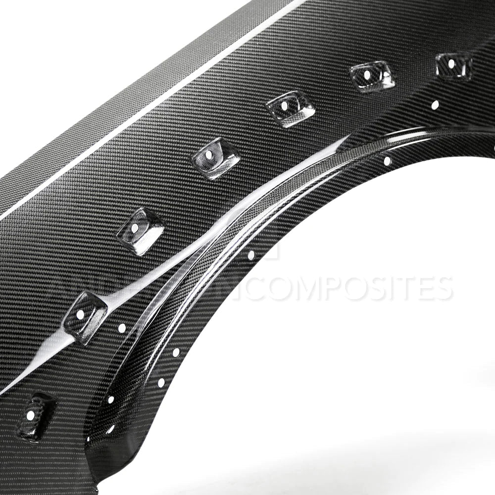 AC Carbon Fiber Widebody Front Fenders 2018 - 2023 Challenger - Speedlogix