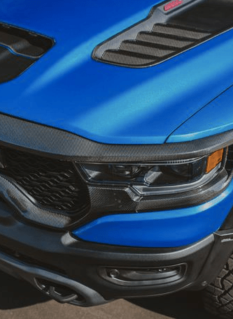 AC Carbron Fiber Front Gille Trim (Upper) 2021 - 2023 TRX - Speedlogix