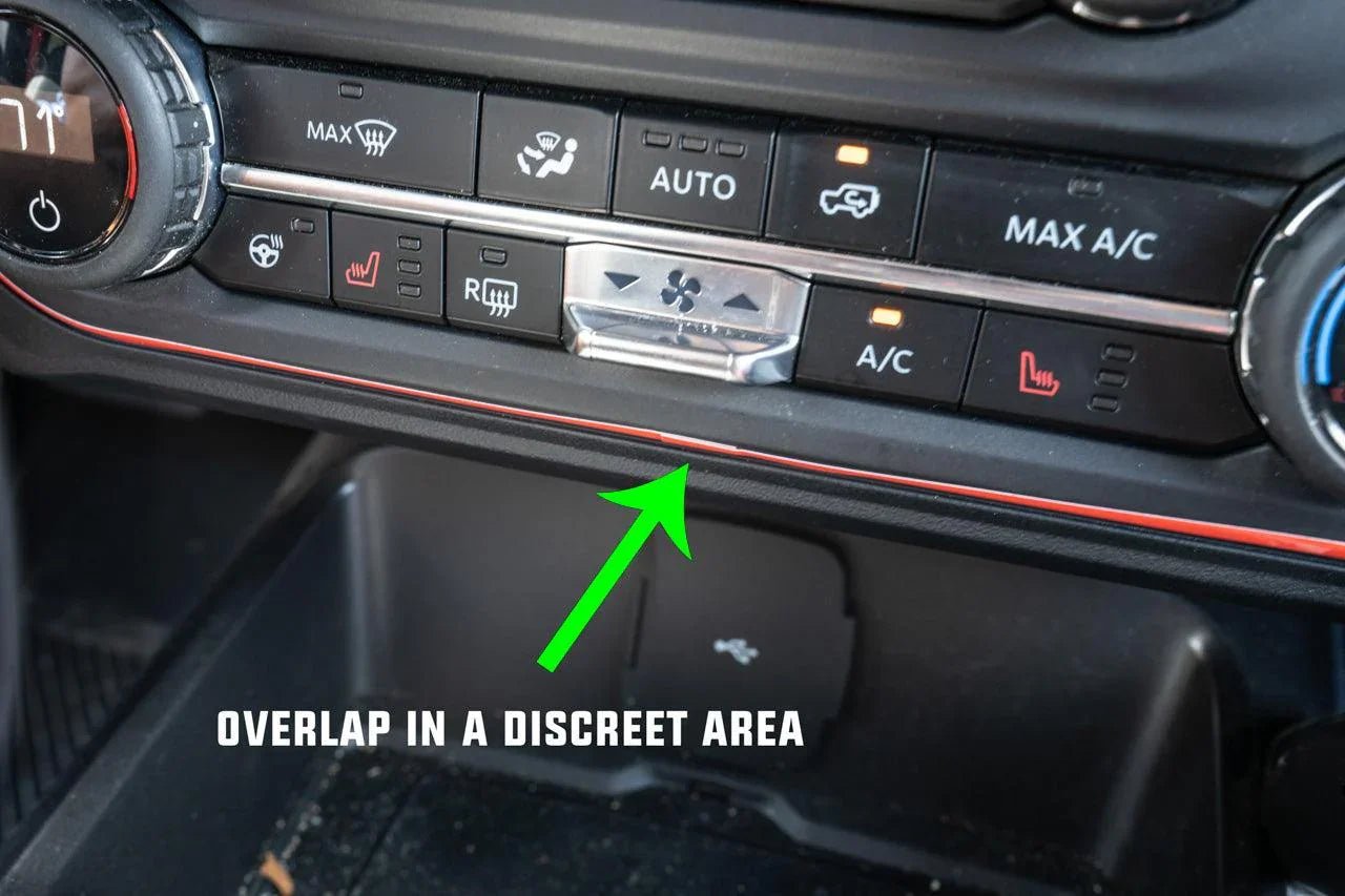 AC Controls Outline - 2021+ Bronco - Speedlogix