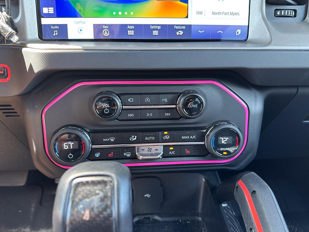 AC Controls Outline - 2021+ Bronco - Speedlogix