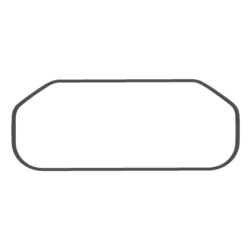 AC Controls Outline (Printed Series Vinyl) - 2021+ Bronco - Speedlogix