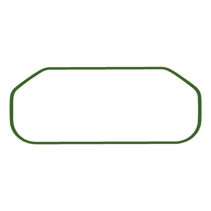 AC Controls Outline (Printed Series Vinyl) - 2021+ Bronco