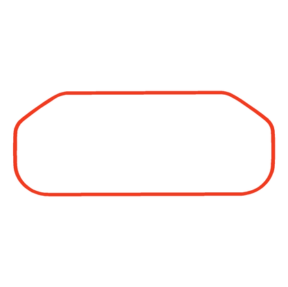 AC Controls Outline (Printed Series Vinyl) - 2021+ Bronco