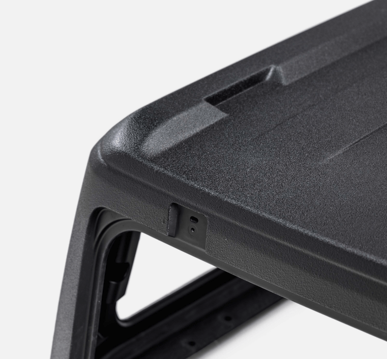 AC Fiberglass Black Textured Hardtop 2021 - 2024 Bronco 4 - Door - Speedlogix