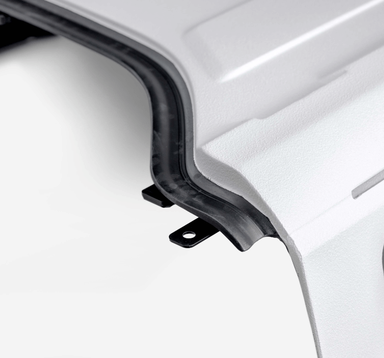 AC Fiberglass White Textured Hardtop 2021 - 2024 Bronco 4 - Door - Speedlogix