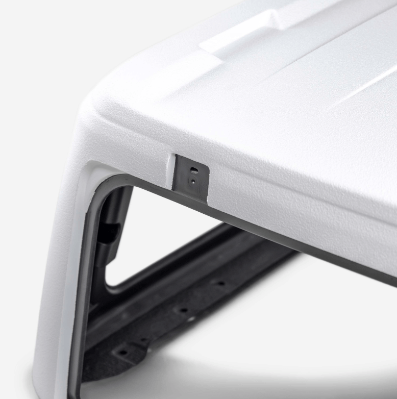 AC Fiberglass White Textured Hardtop 2021 - 2024 Bronco 4 - Door - Speedlogix