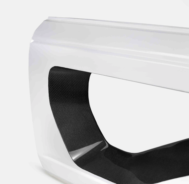 AC Front Fiberglass Halo Doors, Carbon Inserts 2021 - 2024 Bronco 2 - Door - Speedlogix