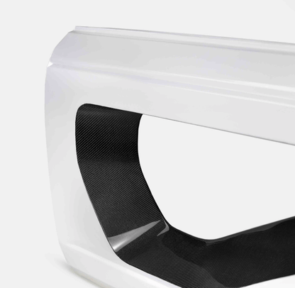 AC Front Fiberglass Halo Doors, Carbon Inserts 2021 - 2024 Bronco 2 - Door - Speedlogix