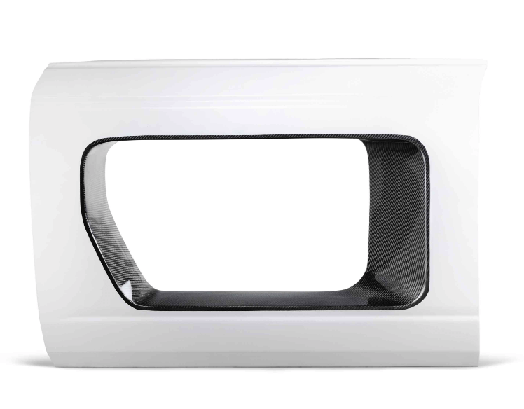 AC Front Fiberglass Halo Doors, Carbon Inserts 2021 - 2024 Bronco 4 - Door - Speedlogix