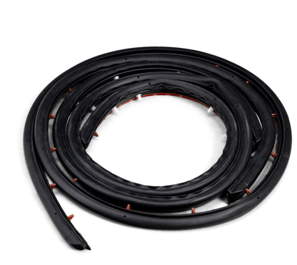 AC Rear Fiberglass Halo Doors, Carbon Inserts 2021 - 2024 Bronco 4 - Door - Speedlogix