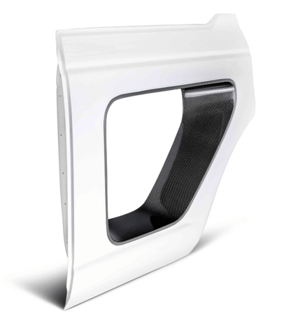 AC Rear Fiberglass Halo Doors, Carbon Inserts 2021 - 2024 Bronco 4 - Door - Speedlogix