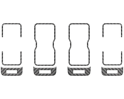A.C. Vent Accent Trim Fits 2021 - 2026 Ford Bronco - Speedlogix