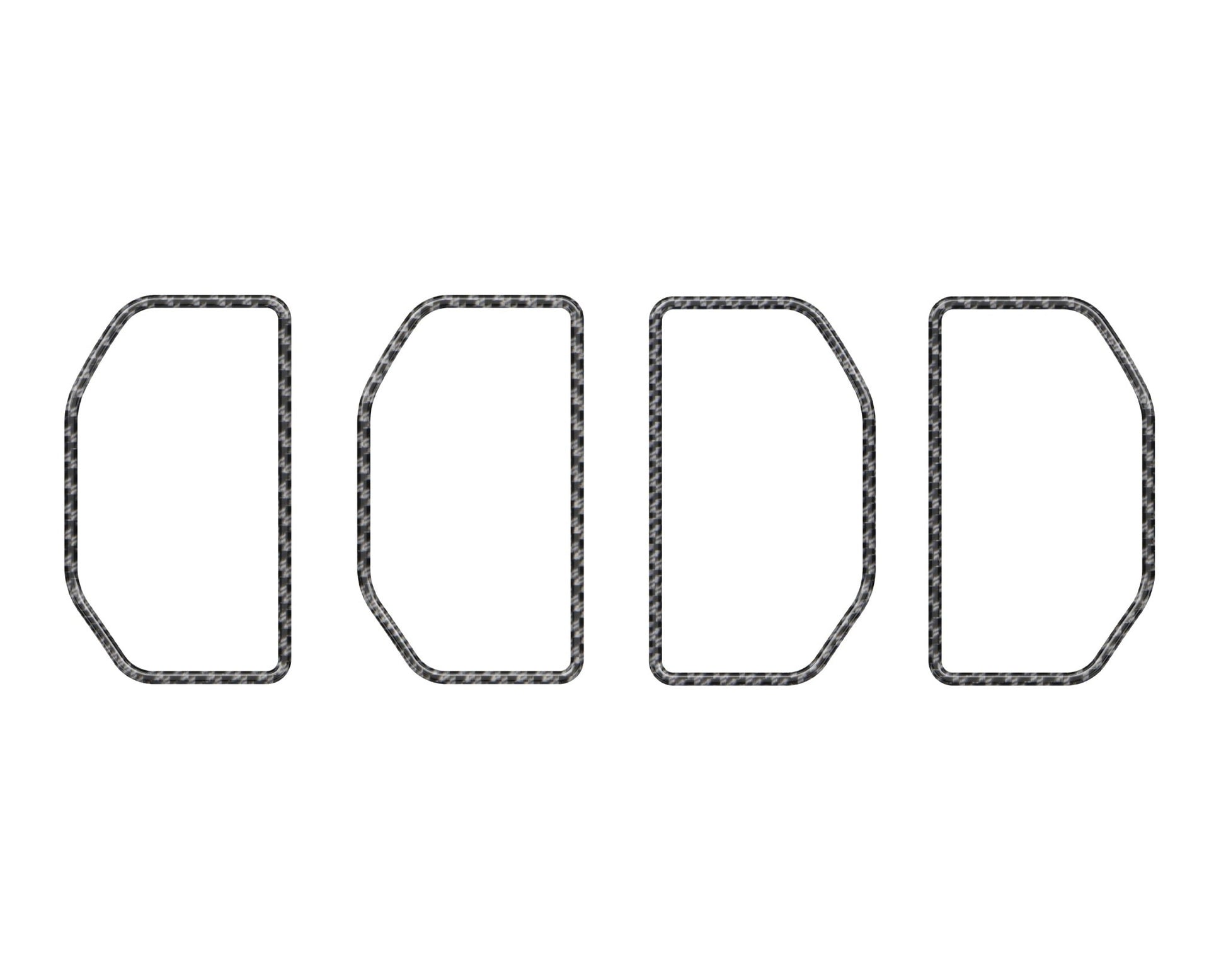 A/C Vent Surround Accent Overlays Fits 2021 - 2024 Ford Bronco Sport - Speedlogix