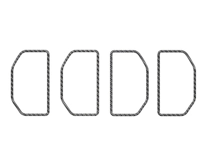 A/C Vent Surround Accent Overlays Fits 2021 - 2024 Ford Bronco Sport - Speedlogix