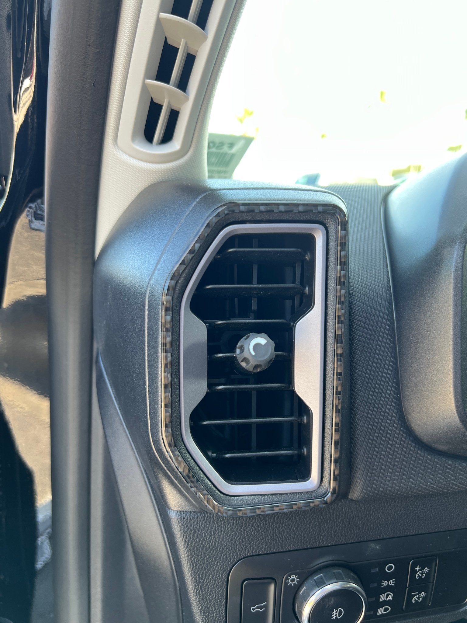 AC Vent Surround Accent Trim Fits 2025 - 2026 Ford Bronco Sport - Speedlogix