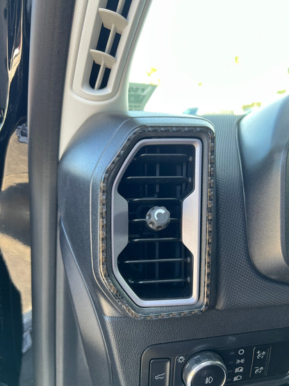 AC Vent Surround Accent Trim Fits 2025 - 2026 Ford Bronco Sport - Speedlogix
