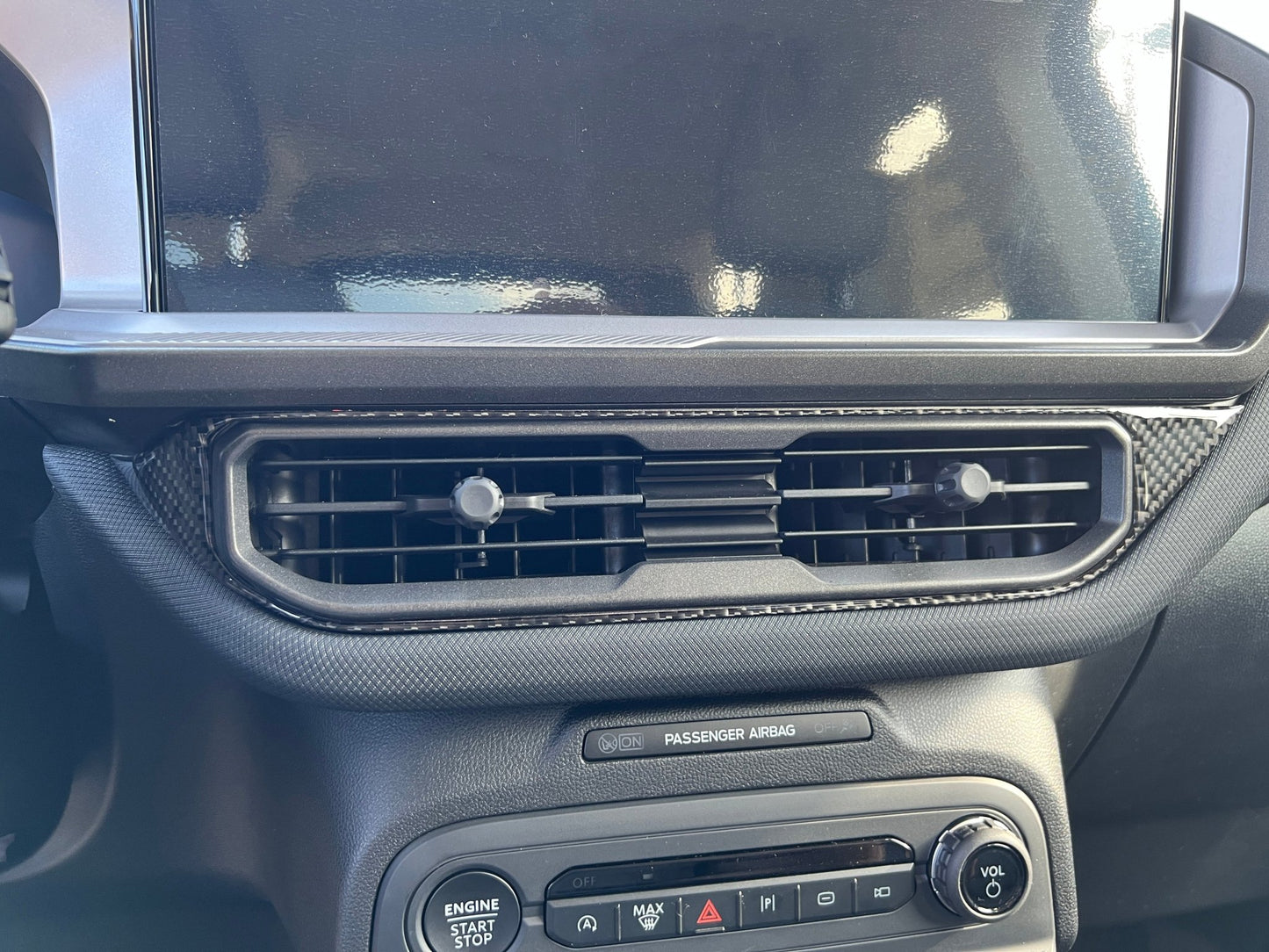 AC Vent Surround Accent Trim Fits 2025 - 2026 Ford Bronco Sport - Speedlogix