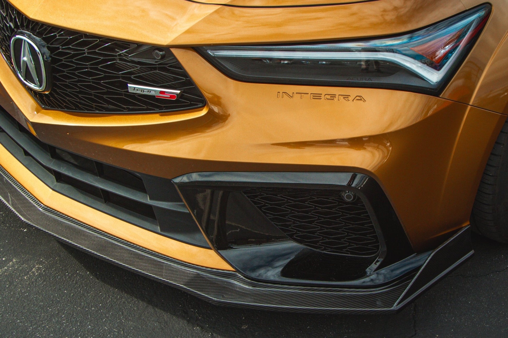Acura DE5 Integra Type S Carbon Fiber Front Airdam/ Lip 2024 - Current - Speedlogix