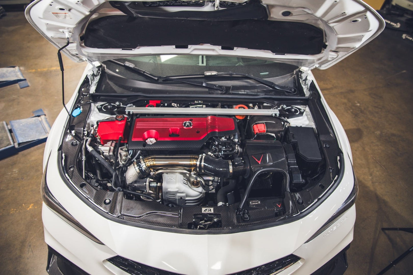 Acura Integra Type S And A Spec DE5 Carbon Fiber Radiator Cooling Plates 2023 - Current - Speedlogix