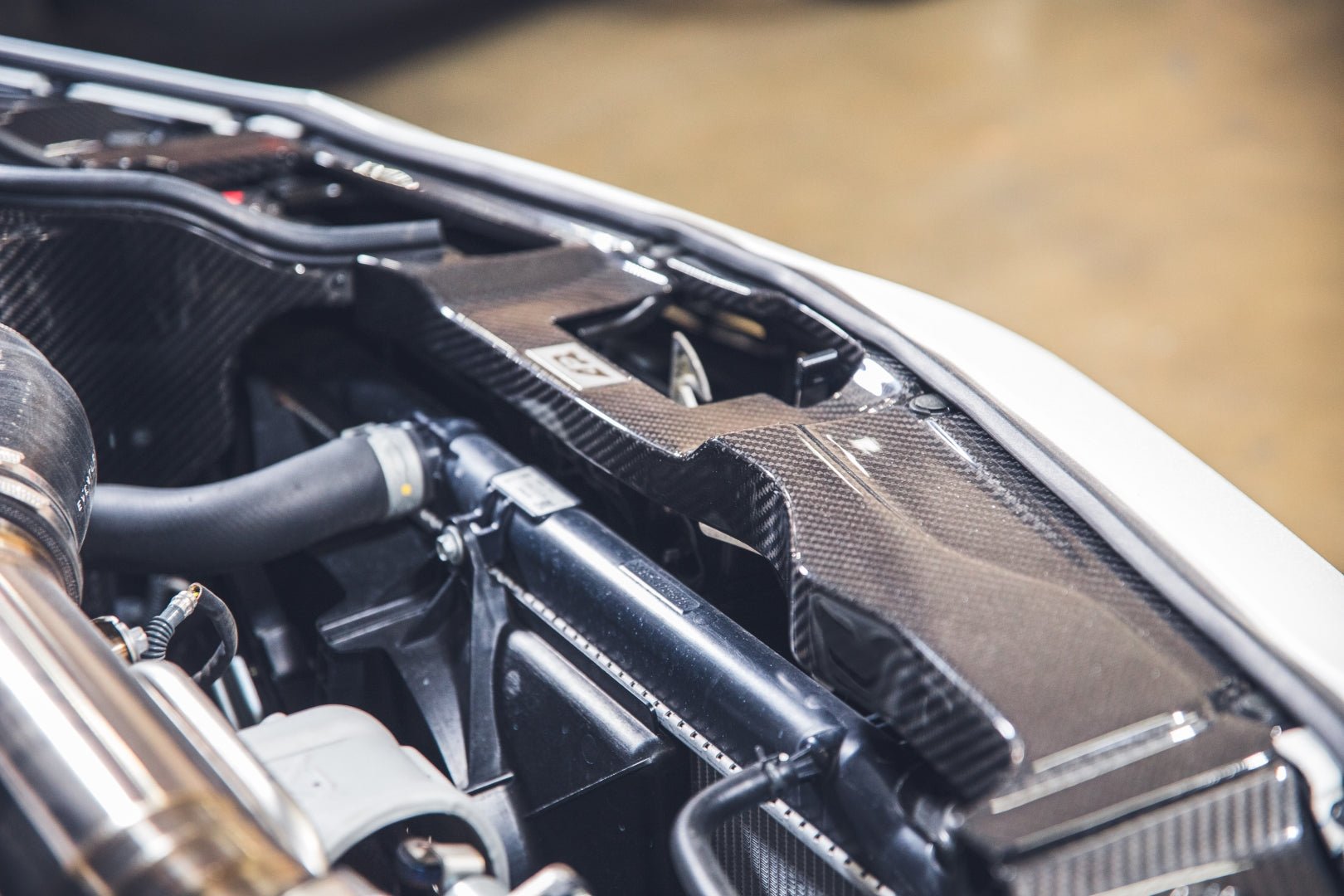 Acura Integra Type S And A Spec DE5 Carbon Fiber Radiator Cooling Plates 2023 - Current - Speedlogix