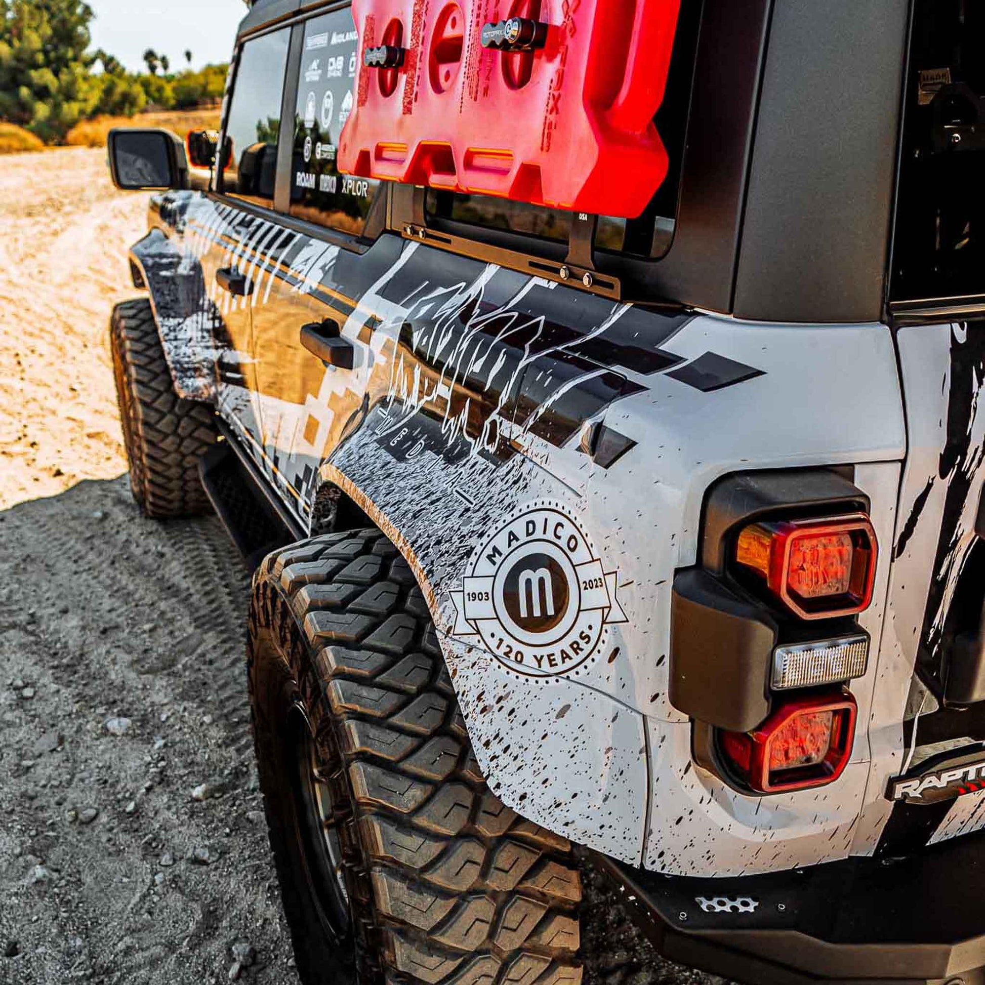 AFC 4.5" Rear Quarter Kit 2022 - 2024 Bronco Raptor - Speedlogix