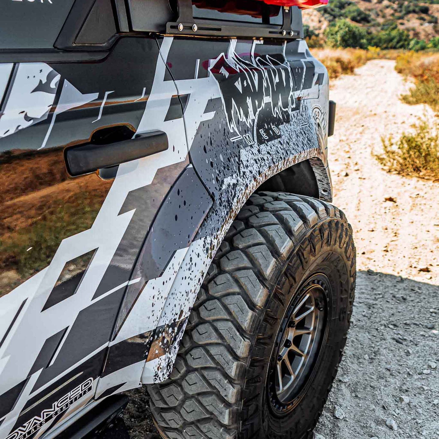 AFC 4.5" Rear Quarter Kit 2022 - 2024 Bronco Raptor - Speedlogix