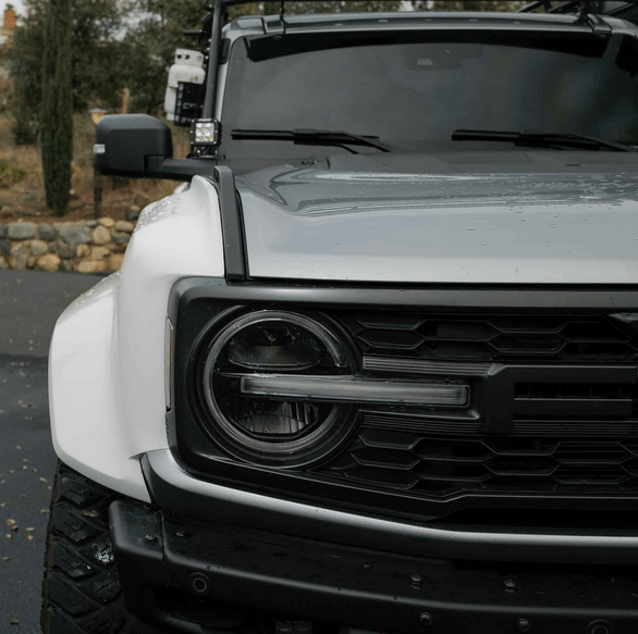 AFC 7.5" Fender Flares 2021 - 2024 Bronco Raptor - Speedlogix