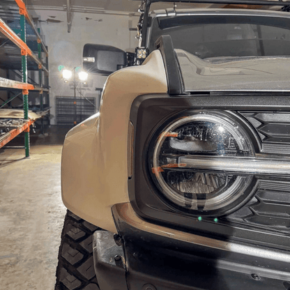 AFC 7.5" Fender Flares 2021 - 2024 Bronco Raptor - Speedlogix