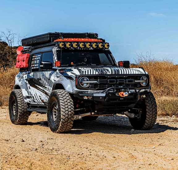 AFC 7.5" Fender Flares 2021 - 2024 Bronco Raptor - Speedlogix