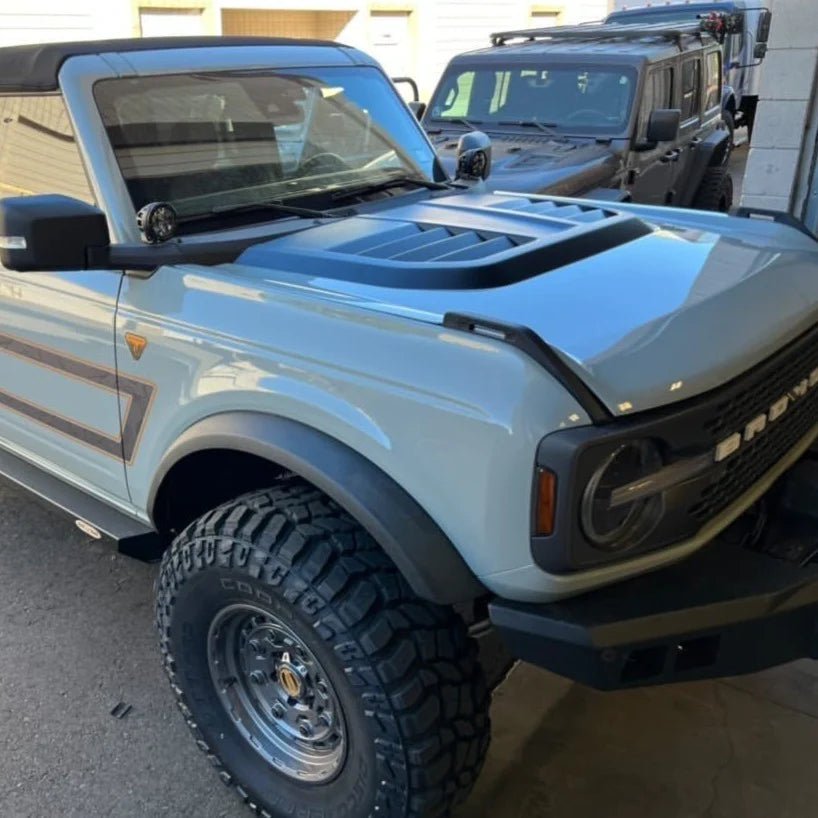 AFC Carbon Heat Extractor Hood 2021 - 2024 Bronco - Speedlogix