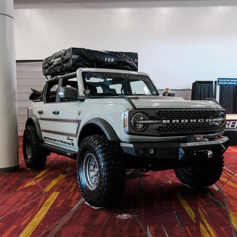 AFC Carbon Heat Extractor Hood 2021 - 2024 Bronco - Speedlogix