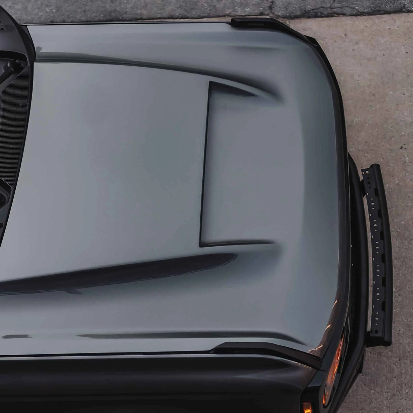 AFC Fiberglass Ram Air Hood 2021 - 2024 Bronco - Speedlogix