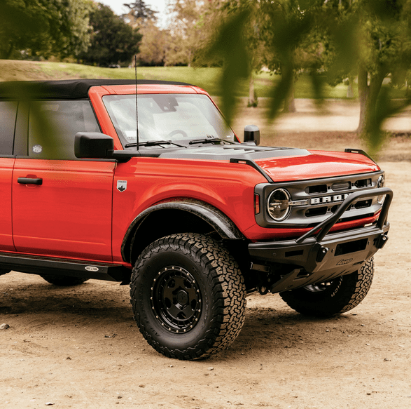 AFC Forged Carbon Sasquatch Front Fender Flares 2021 - 2024 Bronco - Speedlogix