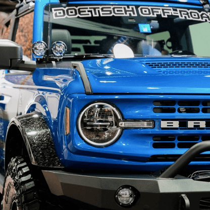 AFC Forged Carbon Sasquatch Front Fender Flares 2021 - 2024 Bronco - Speedlogix