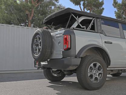 aFe Apollo GT Cat - Back Exhaust System, Black Tips 2021 - 2023 Bronco 2.3L/2.7L - Speedlogix