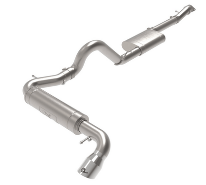 aFe Apollo GT Cat - Back Exhaust System, Polished Tips 2021 - 2023 Bronco 2.3L/2.7L - Speedlogix