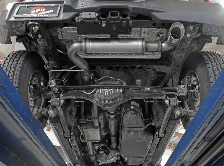 aFe Apollo GT Cat - Back Exhaust System, Polished Tips 2021 - 2023 Bronco 2.3L/2.7L - Speedlogix