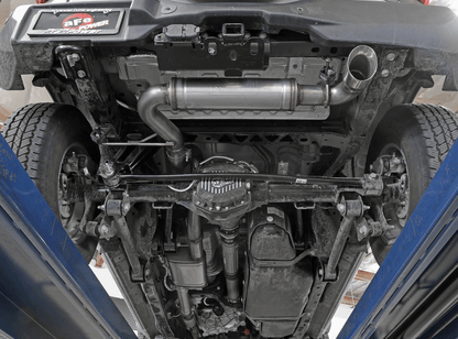 aFe Apollo GT Cat - Back Exhaust System, Polished Tips 2021 - 2023 Bronco 2.3L/2.7L - Speedlogix