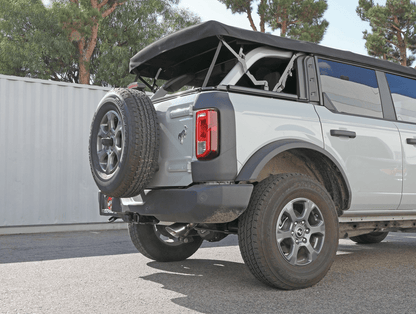 aFe Apollo GT Cat - Back Exhaust System, Polished Tips 2021 - 2023 Bronco 2.3L/2.7L - Speedlogix