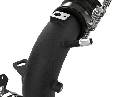 aFe BladeRunner 2 - 3/4" Aluminum Cold Charge Pipe Black 2021 - 2024 Bronco 2.7L - Speedlogix