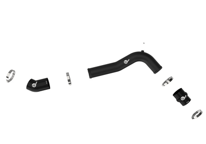 aFe BladeRunner 2 - 3/4" Aluminum Hot Charge Pipe Black 2020 - 2021 Explorer ST - Speedlogix