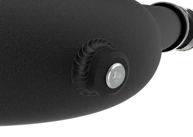 aFe BladeRunner 2 - 3/4" Aluminum Hot Charge Pipe Black 2020 - 2021 Explorer ST - Speedlogix