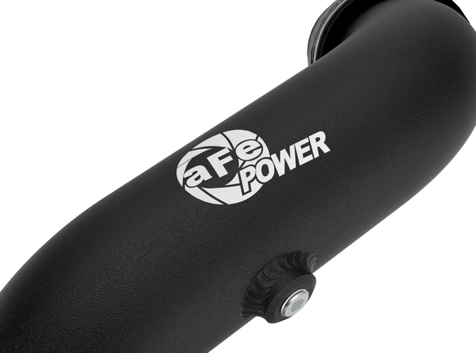 aFe BladeRunner 2 - 3/4" Aluminum Hot/Cold Charge Pipe Black 2020 - 2021 Explorer ST - Speedlogix