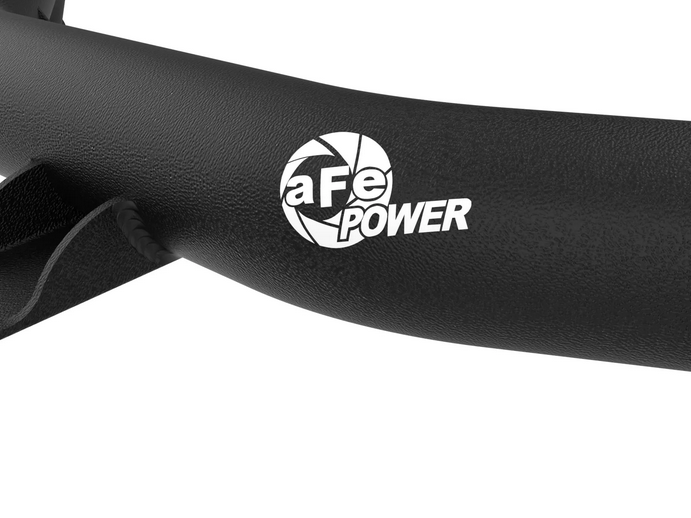 aFe BladeRunner 2.25" / 2.5" Aluminum Hot Charge Pipe Black 2021 - 2024 Bronco 2.7L - Speedlogix