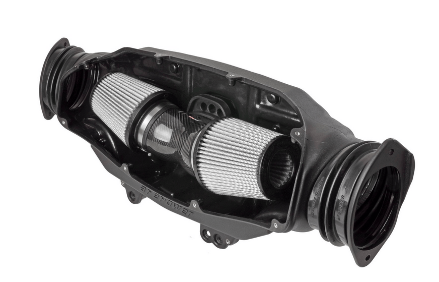 aFe Carbon Cold Air Intake, Pro Dry S Filters 2020 - 2023 Corvette - Speedlogix