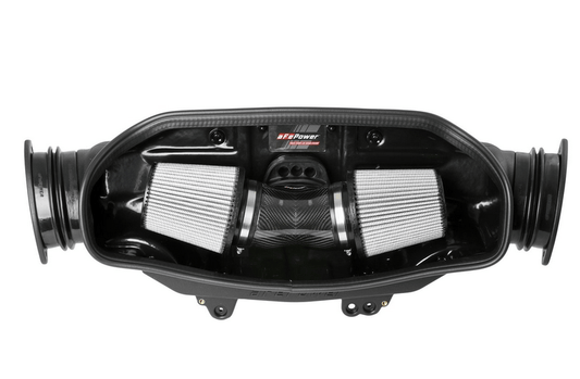 aFe Carbon Track Cold Air Intake, Pro Dry S Filter 2020 - 2023 Corvette - Speedlogix