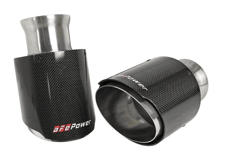aFe MACH Force - Xp Carbon/Stainless Tips 2015 - 2023 Charger 6.2L/392/6.4L - Speedlogix